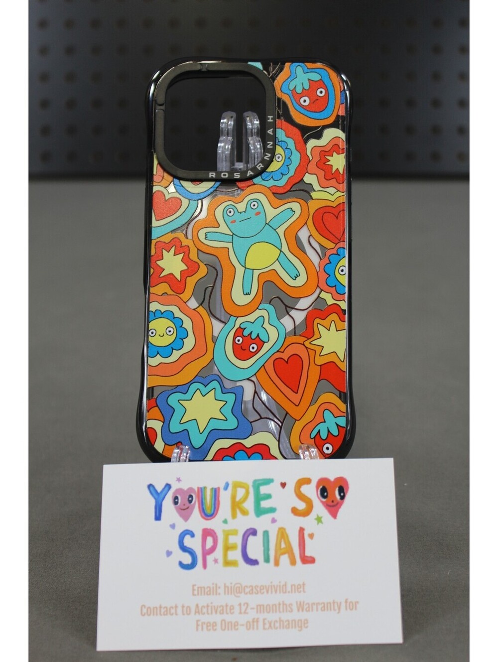 Iphone 16 Pro Colorful Floral Pattern Phone Case